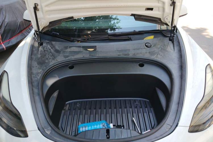 Used Tesla Model 3 2021 Revised Version Standard Range Rear-Wheel Drive Upgraded Edition 3D1 Engine Bay