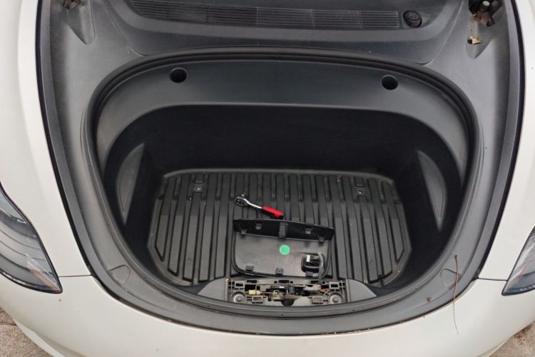 Used Tesla Model 3 2021 Standard Range Rear-Wheel Drive Upgraded Version 3D6 Engine Bay