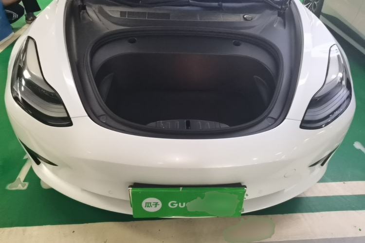 Used Tesla Model 3 2021 Standard Range Rear-Wheel Drive Upgraded Version 3D6 Engine Bay