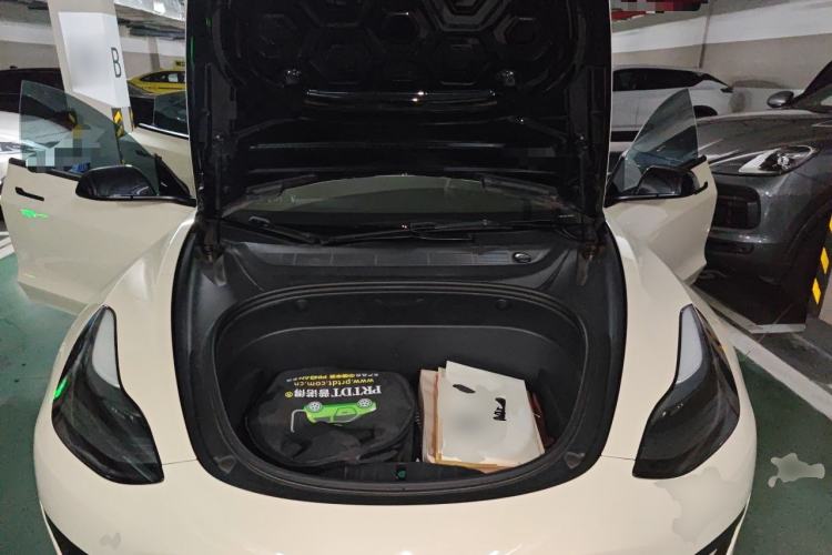 Used Tesla Model 3 2021 Standard Range Rear-Wheel Drive Upgraded Version 3D6 Engine Bay