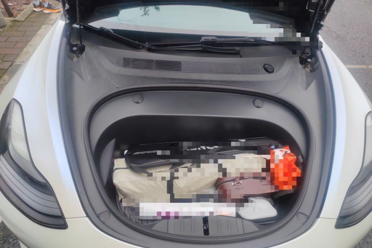 Used Tesla Model 3 2021 Standard Range Rear-Wheel Drive Upgraded Version 3D6 Engine Bay