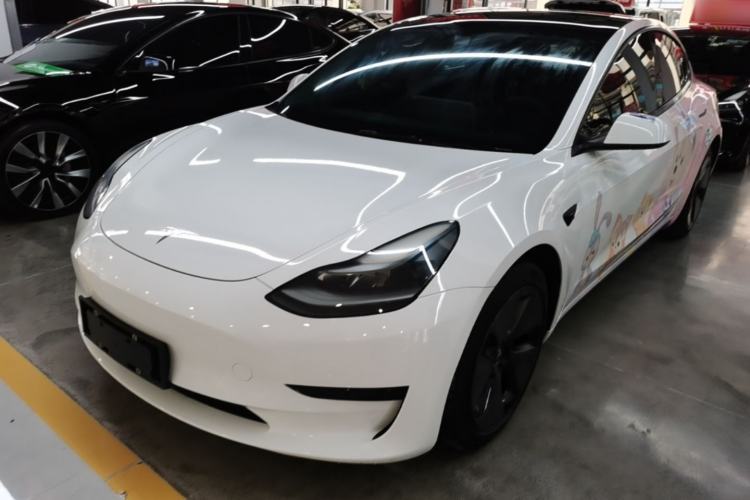 Used Tesla Model 3 2021 Revised Version Standard Range Rear-Wheel Drive Upgraded Edition 3D1 Guazi used car, China used car export, Used car for sale, Used Tesla cars, Cheapest cars for sale, Electric vehicle, New energy car