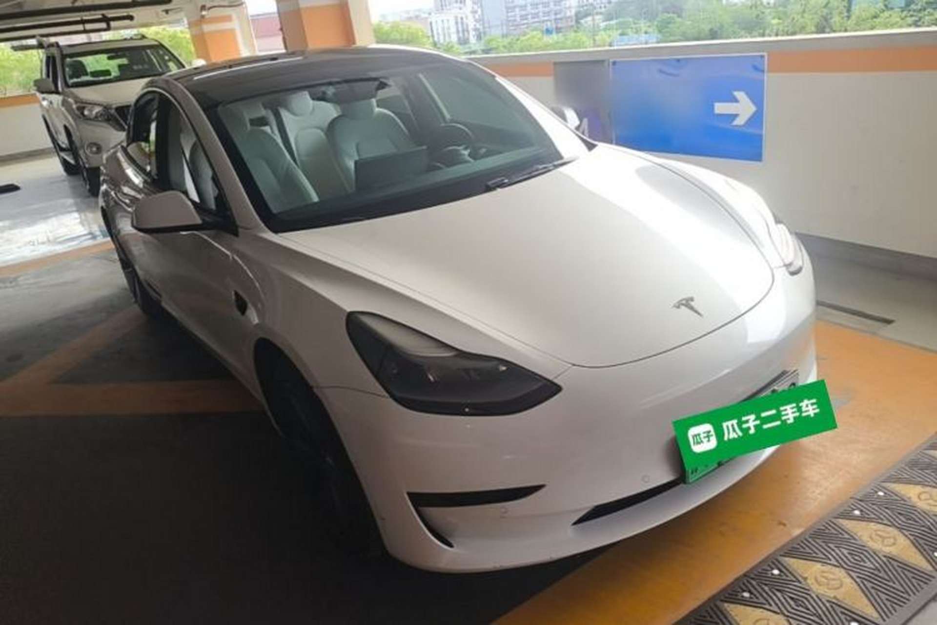 Used Tesla Model 3 2021 Standard Range Rear-Wheel Drive Upgraded Version 3D6 Exterior 1
