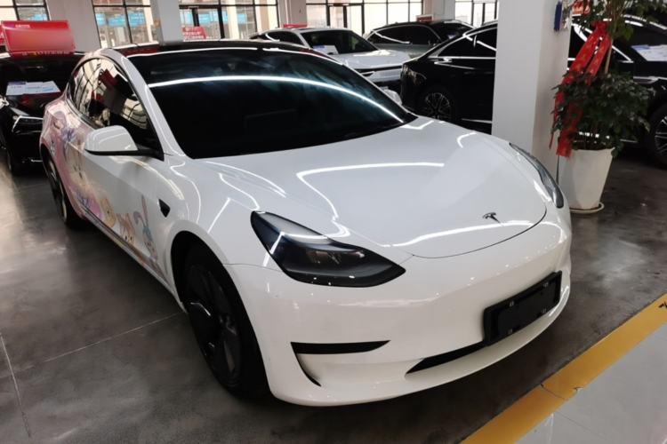 Used Tesla Model 3 2021 Revised Version Standard Range Rear-Wheel Drive Upgraded Edition 3D1 Exterior 1