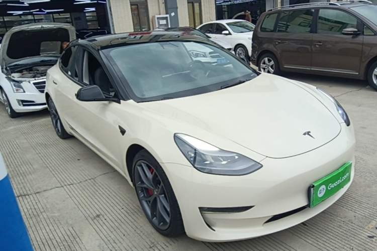 Used Tesla Model 3 2021 Performance High-Performance All-Wheel-Drive Version Exterior 1