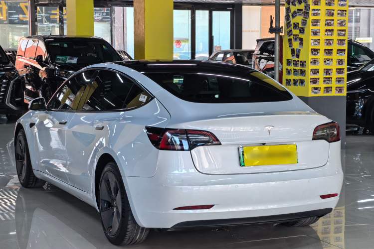 Used Tesla Model 3 2021 Standard Range Rear-Drive Upgraded Version Exterior 3