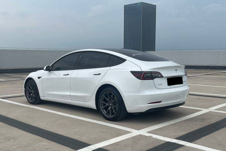 Used Tesla Model 3 2021 Standard Range Rear-Drive Upgraded Version Exterior 4