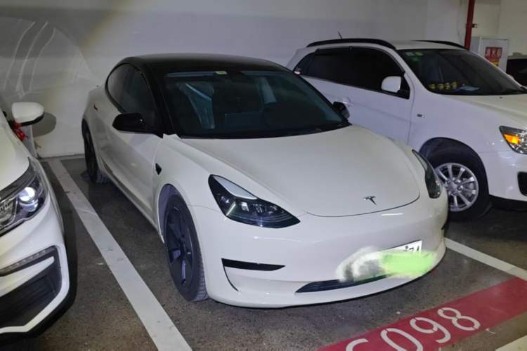 Used Tesla Model 3 2021 Standard Range Rear-Wheel Drive Upgraded Version 3D6 Exterior 4