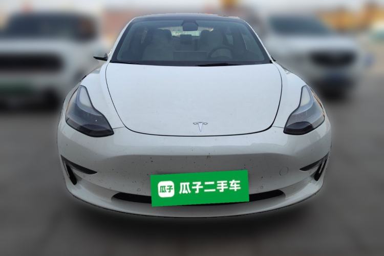 Used Tesla Model 3 2021 Revised Performance Version with All-Wheel Drive 3D1 Front