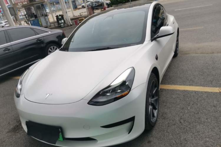 Used Tesla Model 3 2021 Revised Version Standard Range Rear-Wheel Drive Upgraded Edition 3D1 Front