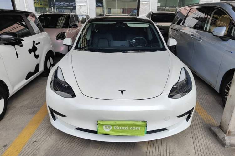 Used Tesla Model 3 2021 Revised Version Standard Range Rear-Wheel Drive Upgraded Edition 3D1 Front