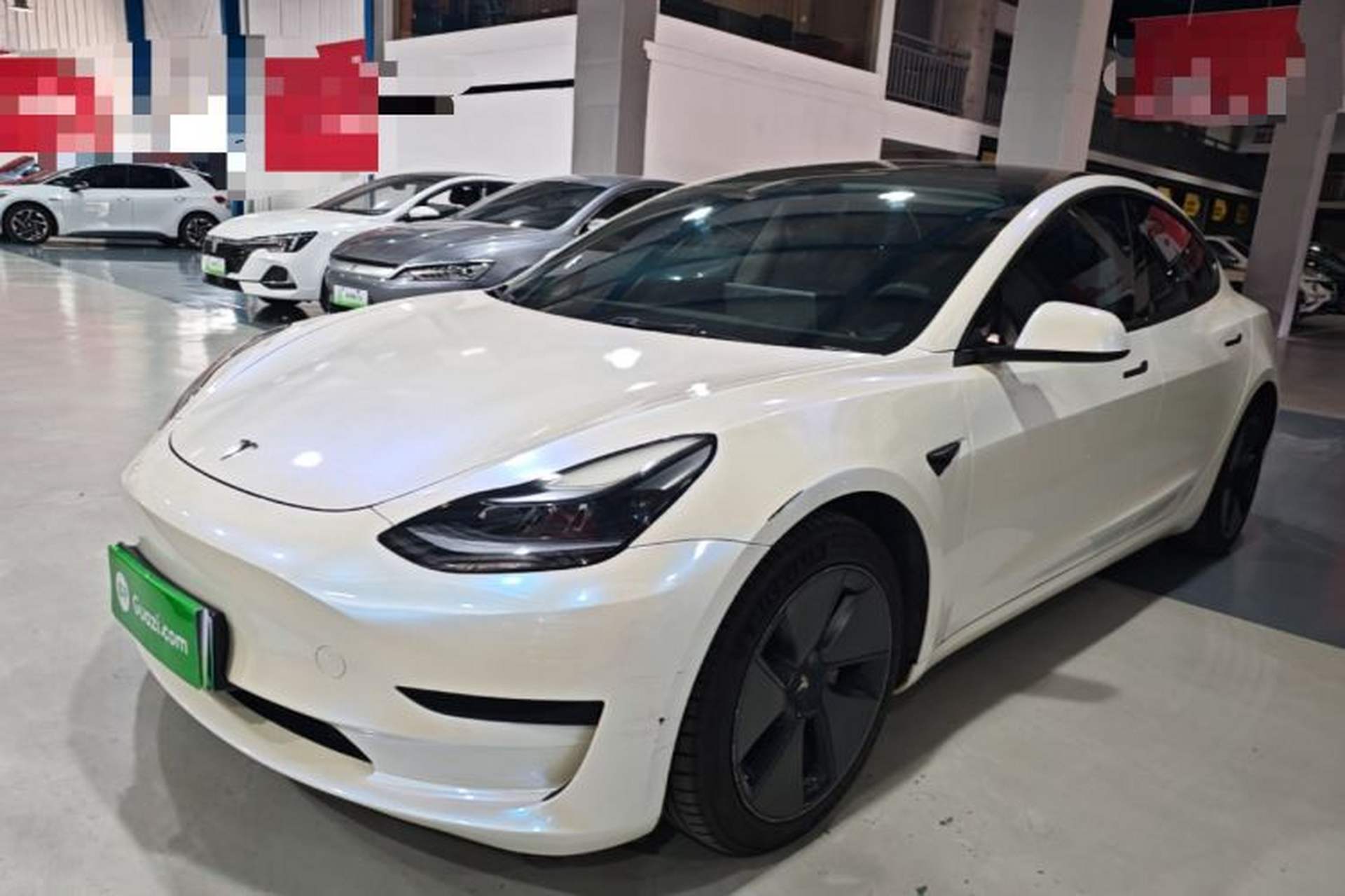 Used Tesla Model 3 2021 Standard Range Rear-Wheel Drive Upgraded Version 3D6 Front Left 45 Deg
