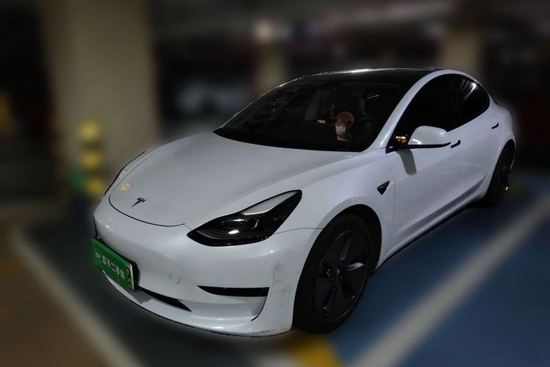 Used Tesla Model 3 2021 Revised Version Standard Range Rear-Wheel Drive Upgraded Edition 3D1 Front Left 45 Deg