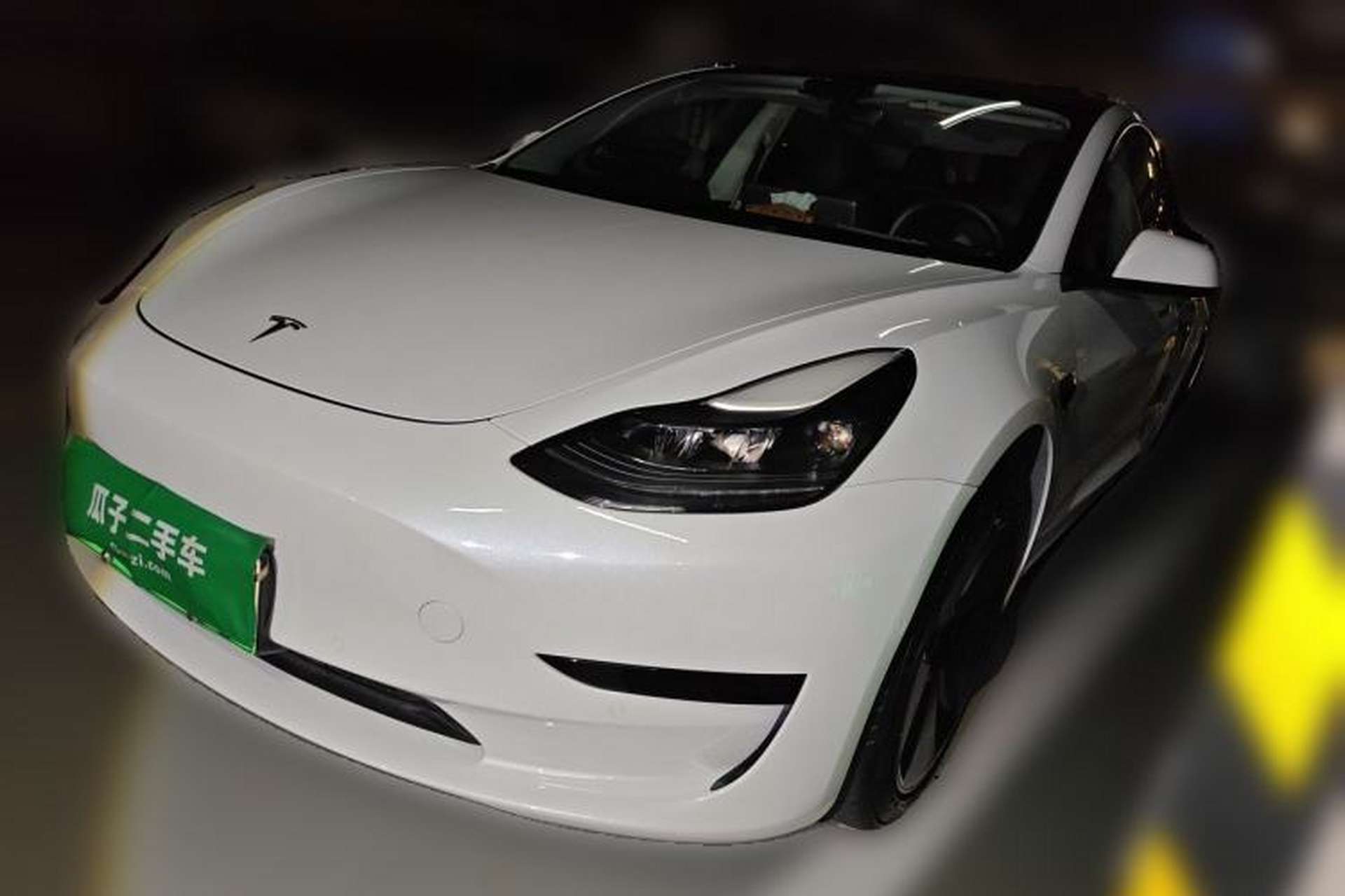 Used Tesla Model 3 2021 Standard Range Rear-Drive Upgraded Version Front Left 45 Deg