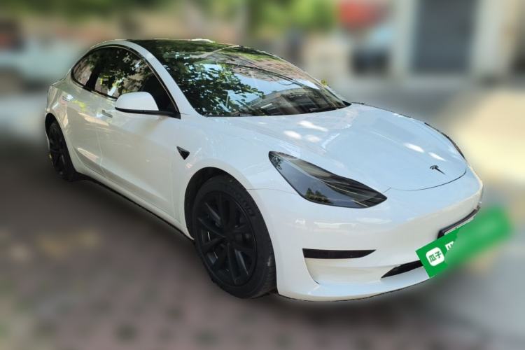Used Tesla Model 3 2021 Revised Version Standard Range Rear-Wheel Drive Upgraded Edition 3D1 Front Right 45 Deg