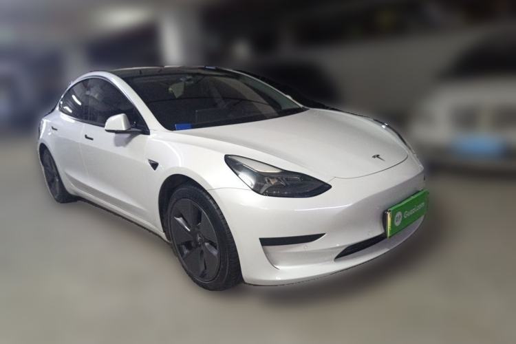 Used Tesla Model 3 2021 Revised Version Standard Range Rear-Wheel Drive Upgraded Edition 3D1 Front Right 45 Deg