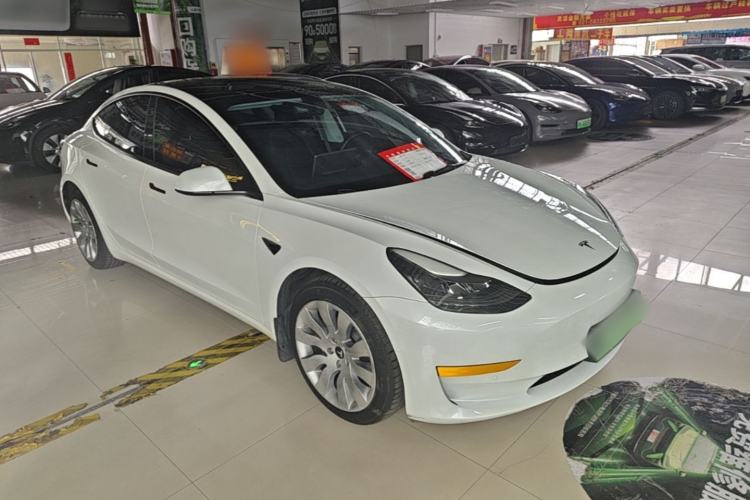 Used Tesla Model 3 2021 Standard Range Rear-Wheel Drive Upgraded Version 3D6 Front Right 45 Deg