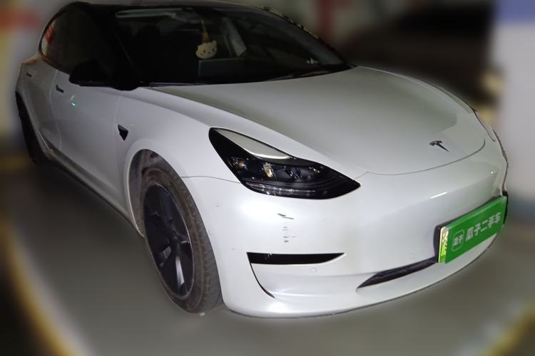 Used Tesla Model 3 2021 Standard Range Rear-Wheel Drive Upgraded Version 3D6 Front Right 45 Deg
