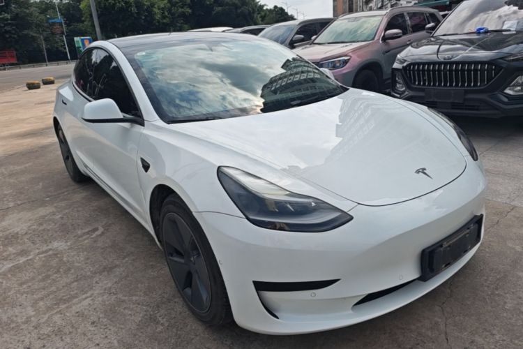 Used Tesla Model 3 2021 Standard Range Rear-Wheel Drive Upgraded Version 3D6 Front Right 45 Deg