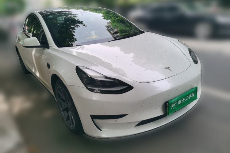 Used Tesla Model 3 2021 Revised Version Standard Range Rear-Wheel Drive Upgraded Edition 3D1 Front Right 45 Deg