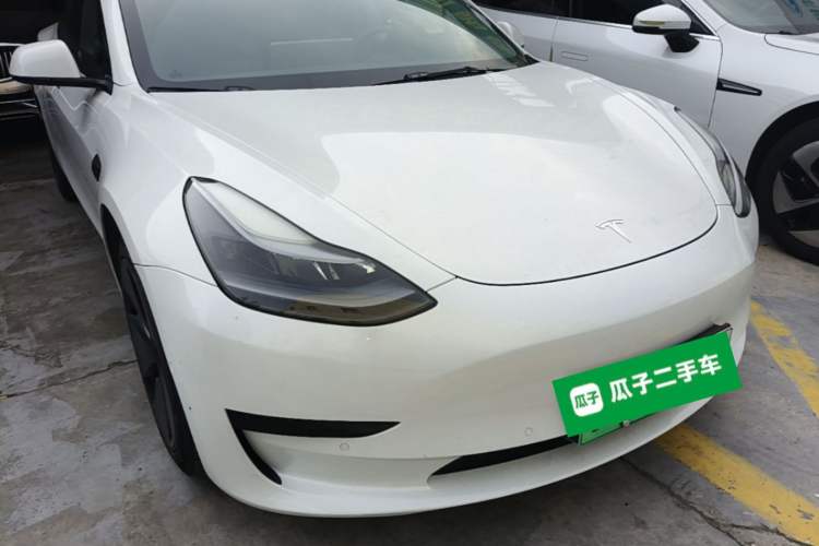 Used Tesla Model 3 2021 Revised Version Standard Range Rear-Wheel Drive Upgraded Edition 3D1 Front Right 45 Deg