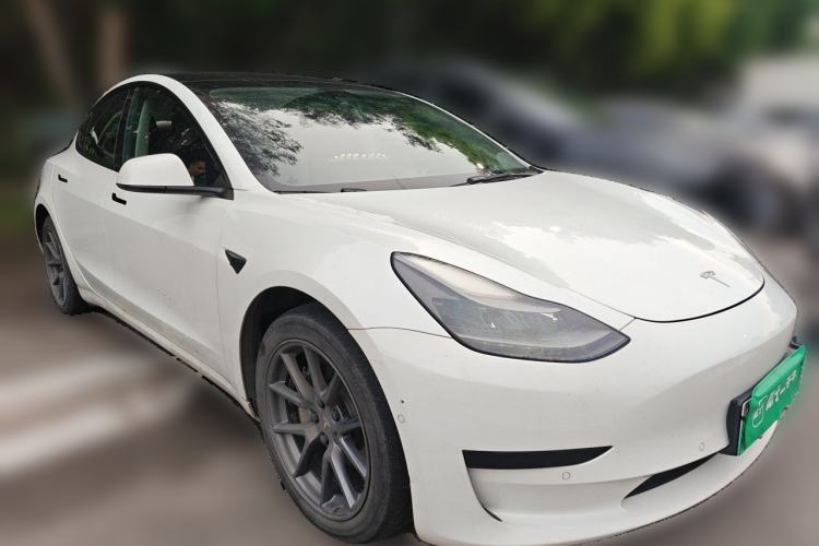 Used Tesla Model 3 2021 Revised Version Standard Range Rear-Wheel Drive Upgraded Edition 3D1 Front Right 45 Deg