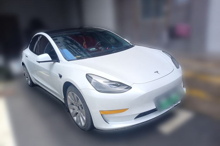 Used Tesla Model 3 2021 Standard Range Rear-Wheel Drive Upgraded Version 3D6 Front Right 45 Deg
