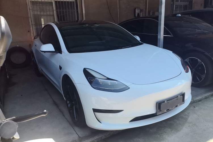Used Tesla Model 3 2021 Revised Version Standard Range Rear-Wheel Drive Upgraded Edition 3D1 Front Right 45 Deg
