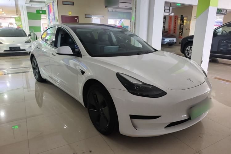 Used Tesla Model 3 2021 Standard Range Rear-Wheel Drive Upgraded Version 3D6 Front Right 45 Deg