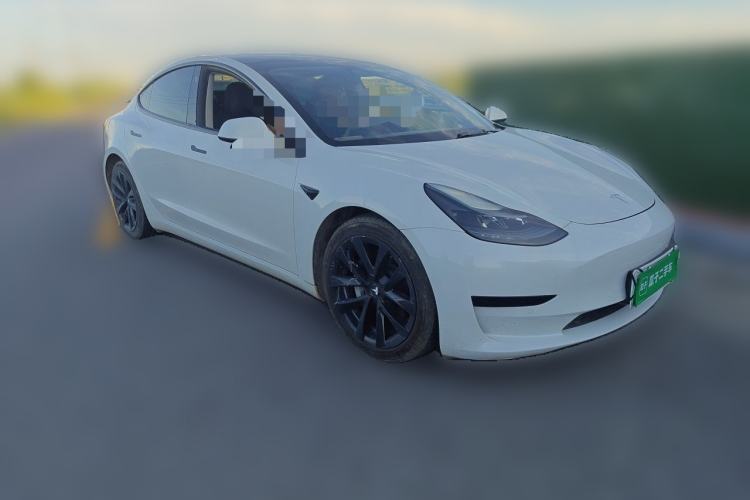 Used Tesla Model 3 2021 Revised Version Standard Range Rear-Wheel Drive Upgraded Edition 3D1 Front Right 45 Deg
