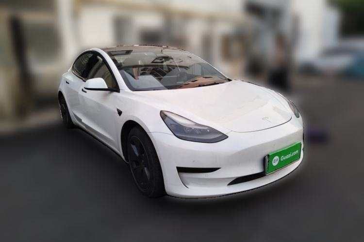 Used Tesla Model 3 2021 Revised Version Standard Range Rear-Wheel Drive Upgraded Edition 3D1 Front Right 45 Deg