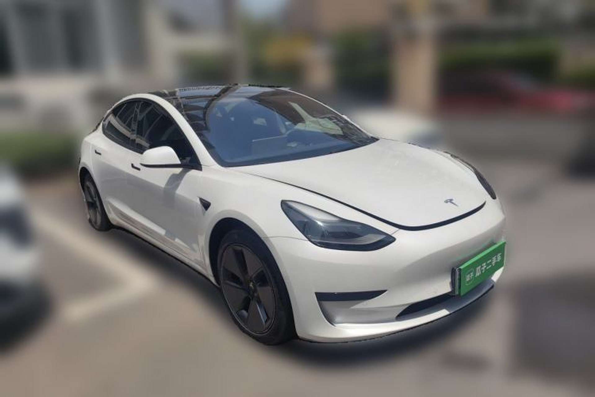 Used Tesla Model 3 2021 Standard Range Rear-Wheel Drive Upgraded Version 3D6 Front Right 45 Deg