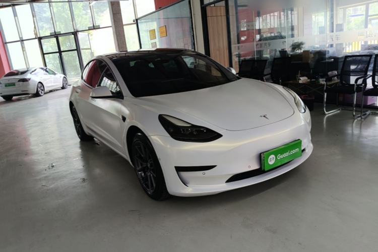 Used Tesla Model 3 2021 Standard Range Rear-Wheel Drive Upgraded Version 3D6 Front Right 45 Deg