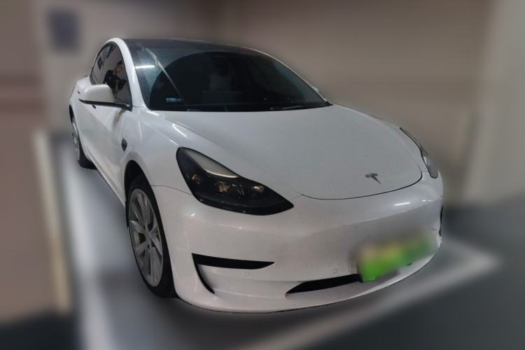 Used Tesla Model 3 2021 Standard Range Rear-Wheel Drive Upgraded Version 3D6 Front Right 45 Deg