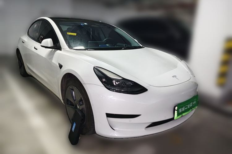 Used Tesla Model 3 2021 Standard Range Rear-Wheel Drive Upgraded Version 3D6 Front Right 45 Deg