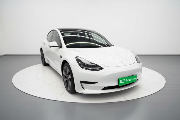 Used Tesla Model 3 2021 Standard Range Rear-Wheel Drive Upgraded Version 3D6 Front Right 45 Deg