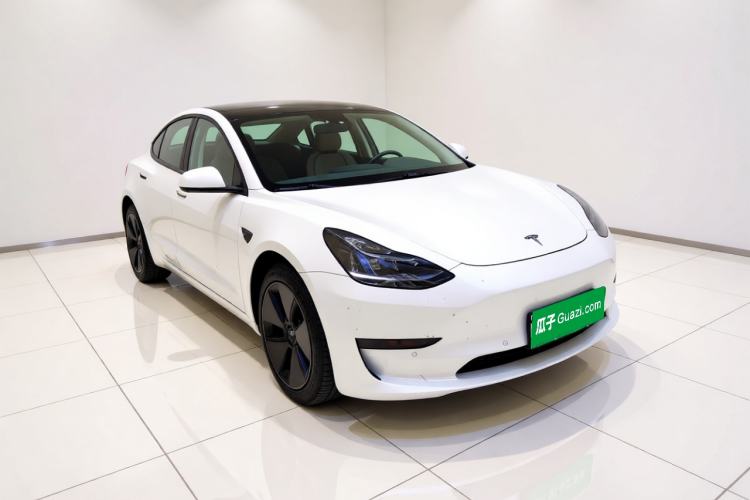 Used Tesla Model 3 2021 Standard Range Rear-Wheel Drive Upgraded Version 3D6 Front Right 45 Deg