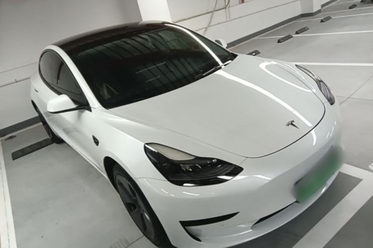 Used Tesla Model 3 2021 Standard Range Rear-Wheel Drive Upgraded Version 3D6 Front Right 45 Deg