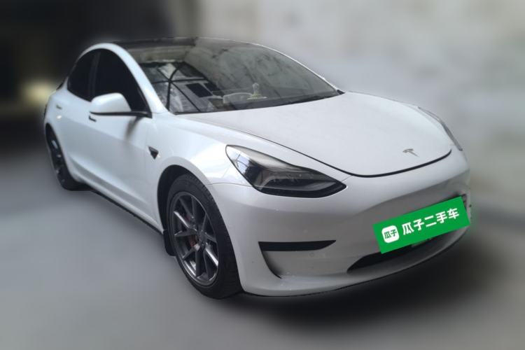 Used Tesla Model 3 2021 Standard Range Rear-Wheel Drive Upgraded Version 3D6 Front Right 45 Deg