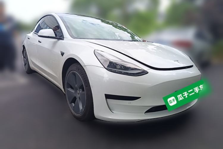 Used Tesla Model 3 2021 Standard Range Rear-Wheel Drive Upgraded Version 3D6 Front Right 45 Deg