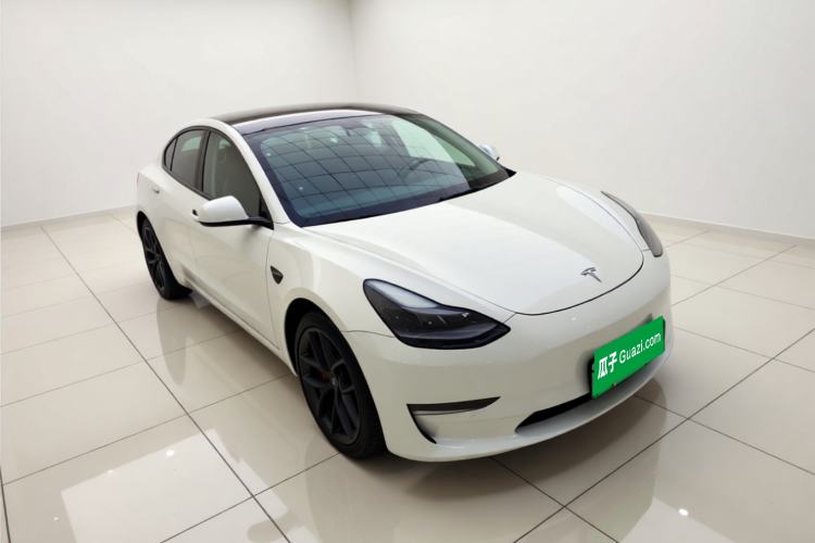 Used Tesla Model 3 2021 Performance High-Performance All-Wheel-Drive Version 3D6 Front Right 45 Deg