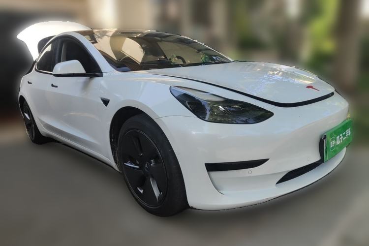 Used Tesla Model 3 2021 Revised Version Standard Range Rear-Wheel Drive Upgraded Edition 3D1 Front Right 45 Deg