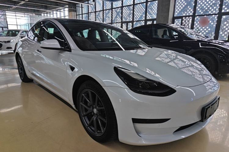 Used Tesla Model 3 2021 Revised Version Standard Range Rear-Wheel Drive Upgraded Edition 3D1 Front Right 45 Deg