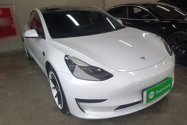 Used Tesla Model 3 2021 Standard Range Rear-Wheel Drive Upgraded Version 3D6 Front Right 45 Deg