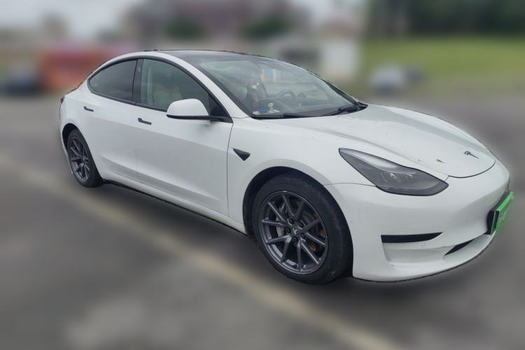 Used Tesla Model 3 2021 Standard Range Rear-Wheel Drive Upgraded Version 3D6 Front Right 45 Deg