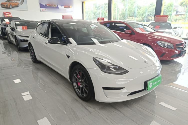 Used Tesla Model 3 2021 Standard Range Rear-Wheel Drive Upgraded Version 3D6 Front Right 45 Deg