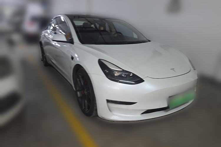 Used Tesla Model 3 2021 Performance High-Performance All-Wheel-Drive Version 3D6 Front Right 45 Deg