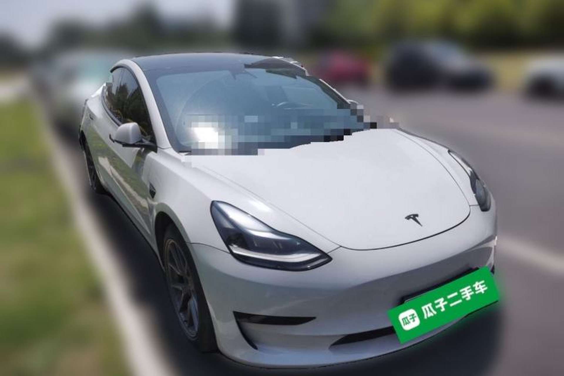 Used Tesla Model 3 2021 Standard Range Rear-Wheel Drive Upgraded Version 3D6 Front Right 45 Deg