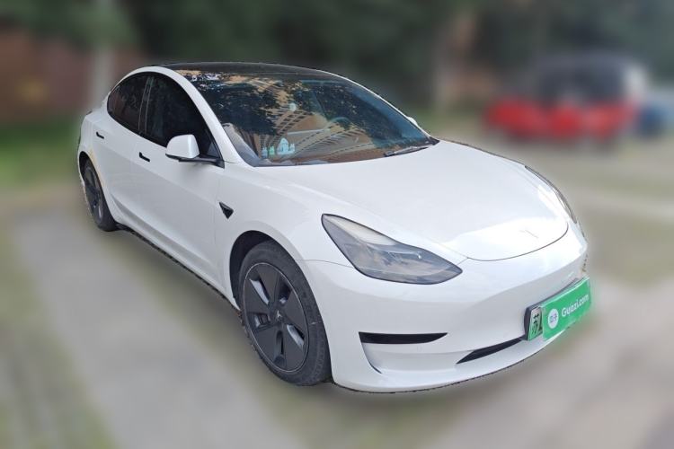Used Tesla Model 3 2021 Standard Range Rear-Wheel Drive Upgraded Version 3D6 Front Right 45 Deg