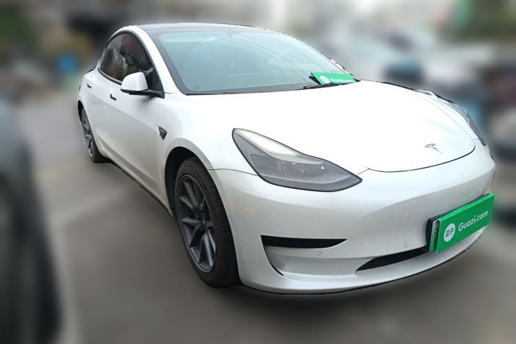 Used Tesla Model 3 2021 Standard Range Rear-Wheel Drive Upgraded Version 3D6 Front Right 45 Deg
